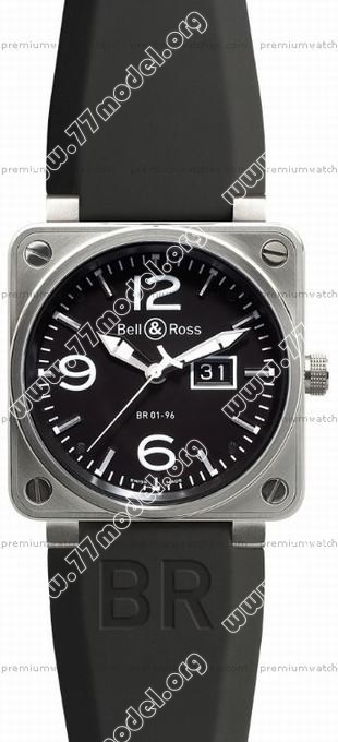 Replica Bell & Ross BR0196-BL-ST BR 01-96 Grande Date Mens Watch Watches